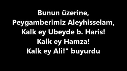 Hz Muhammed (sav) efendimizin hayatından  (18)