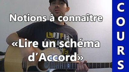 Cours Guitare N°2c - Lire un Schéma d'accord