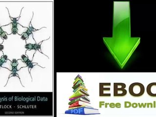 [Download eBook] The Analysis of Biological Data, Second Edition by Michael Whitlock