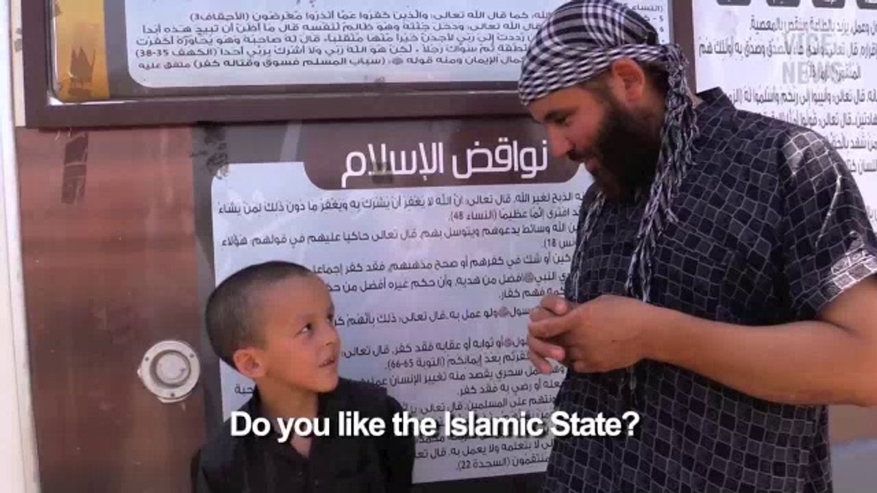 Un islamiste à un enfant d'origine belge : Tu veux être djihadiste ou martyr ?
