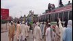 Dunya News - Several Police vehicles torched by PAT workers in Pind Dadan Khan