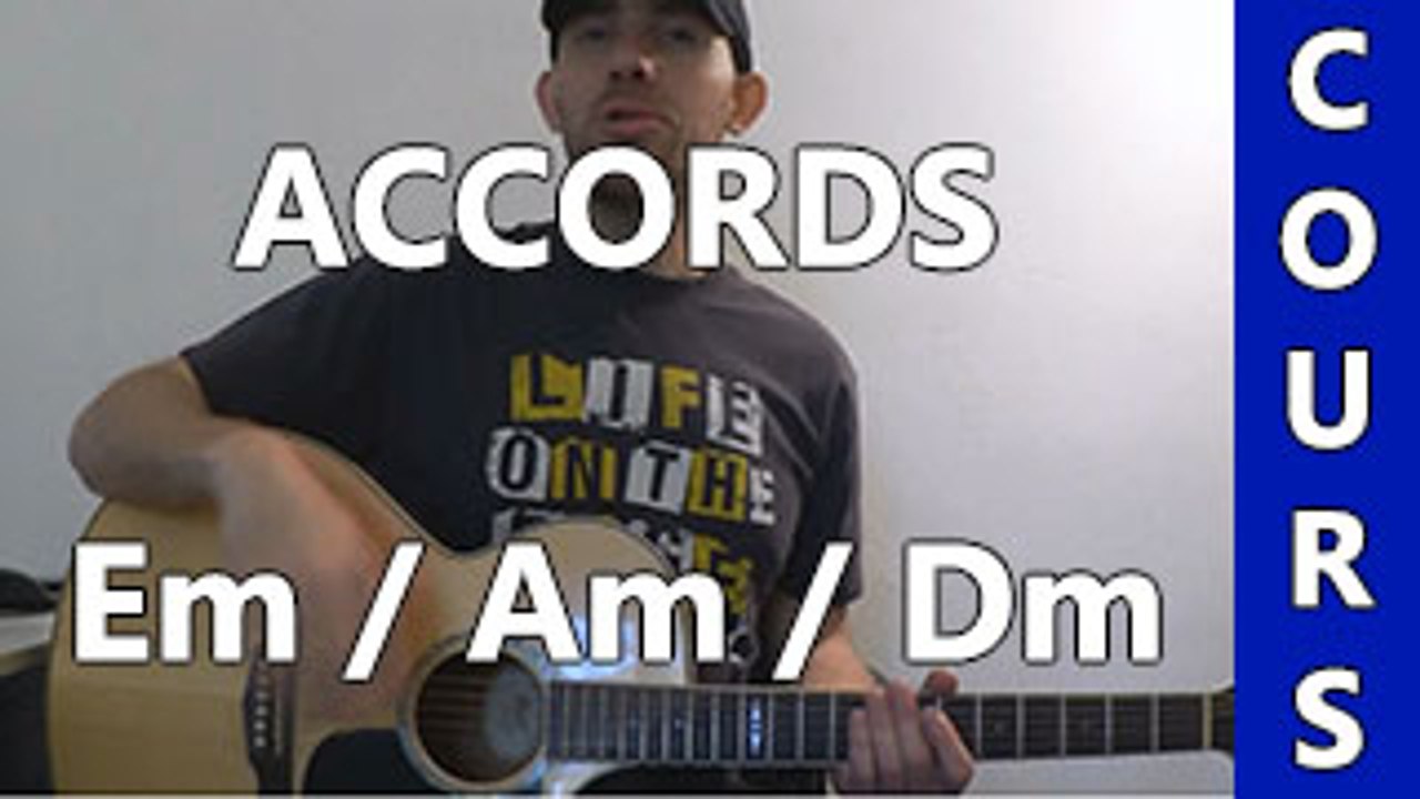 Cours Guitare N°3 - Accords Em / Am / Dm
