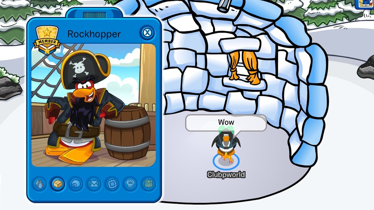 Club Penguin: Chatbar Glitch