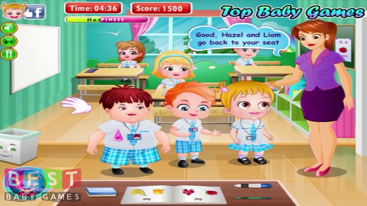 ღ Baby Hazel School Hygiene - Education Game for Kids