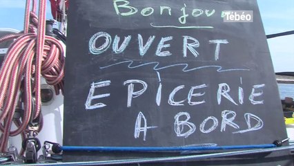 Archipel des Glénan. Kyss, l'épicerie flottante