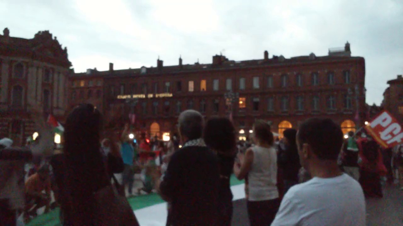 Gaza, Toulouse est avec toi ! 08/08/2014
