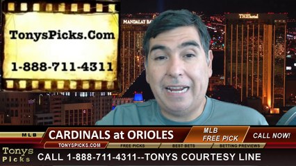 MLB Pick Baltimore Orioles vs. St Louis Cardinals Odds Prediction Preview 8-9-2014