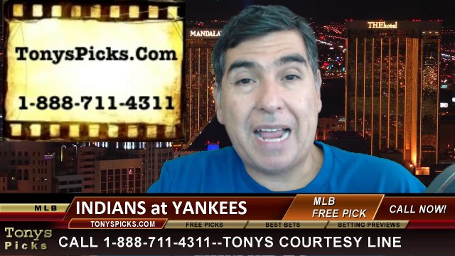 MLB Pick New York Yankees vs. Cleveland Indians Odds Prediction Preview 8-9-2014