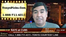 MLB Pick Chicago Cubs vs. Tampa Bay Rays Odds Prediction Preview 8-9-2014