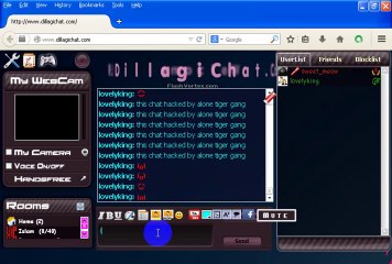 Again Cyber rose ka room hack dillagichat.com hacked by alone hbk part 2