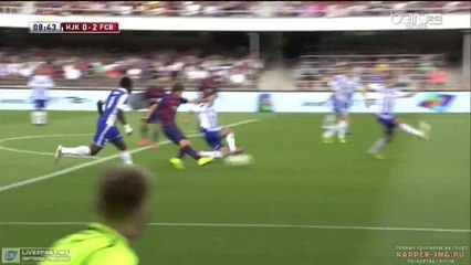 S.Roberto goal (HJK Helsinki 0-2 FC Barcelona) HD
