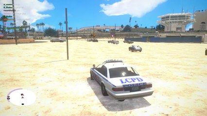 GTA ViIV on CitizenFX Multiplayer - Fun on the beach 2
