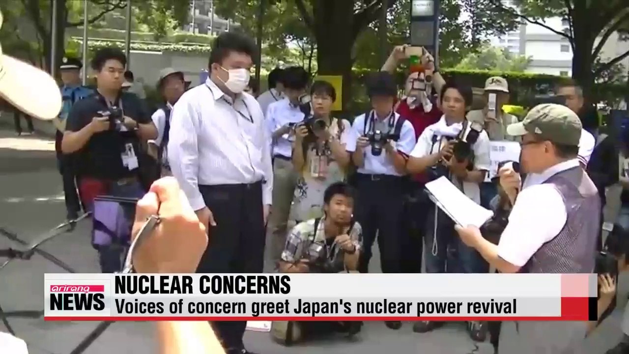 Voices of concern greet Japan's nuclear power revival
