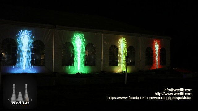 Wedding Lights Fireworks Theme WEDLIT Wedding Lights