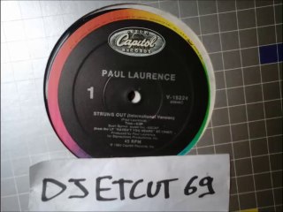 PAUL LAURENCE -STRUNG OUT(RIP ETCUT)CAPITOL REC 85