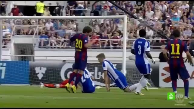 Barcelona vs HJK Helsinki 6-0 All Goals & Highlights (HQ) Pre-Season Friendly 2014