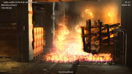 Mafia II Full HD(1080p) Max graphics benchmark