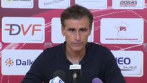 Conférence de presse Dijon FCO - Stade Lavallois (1-0) : Olivier DALL'OGLIO (DFCO) - Denis ZANKO (LAVAL) - 2014/2015
