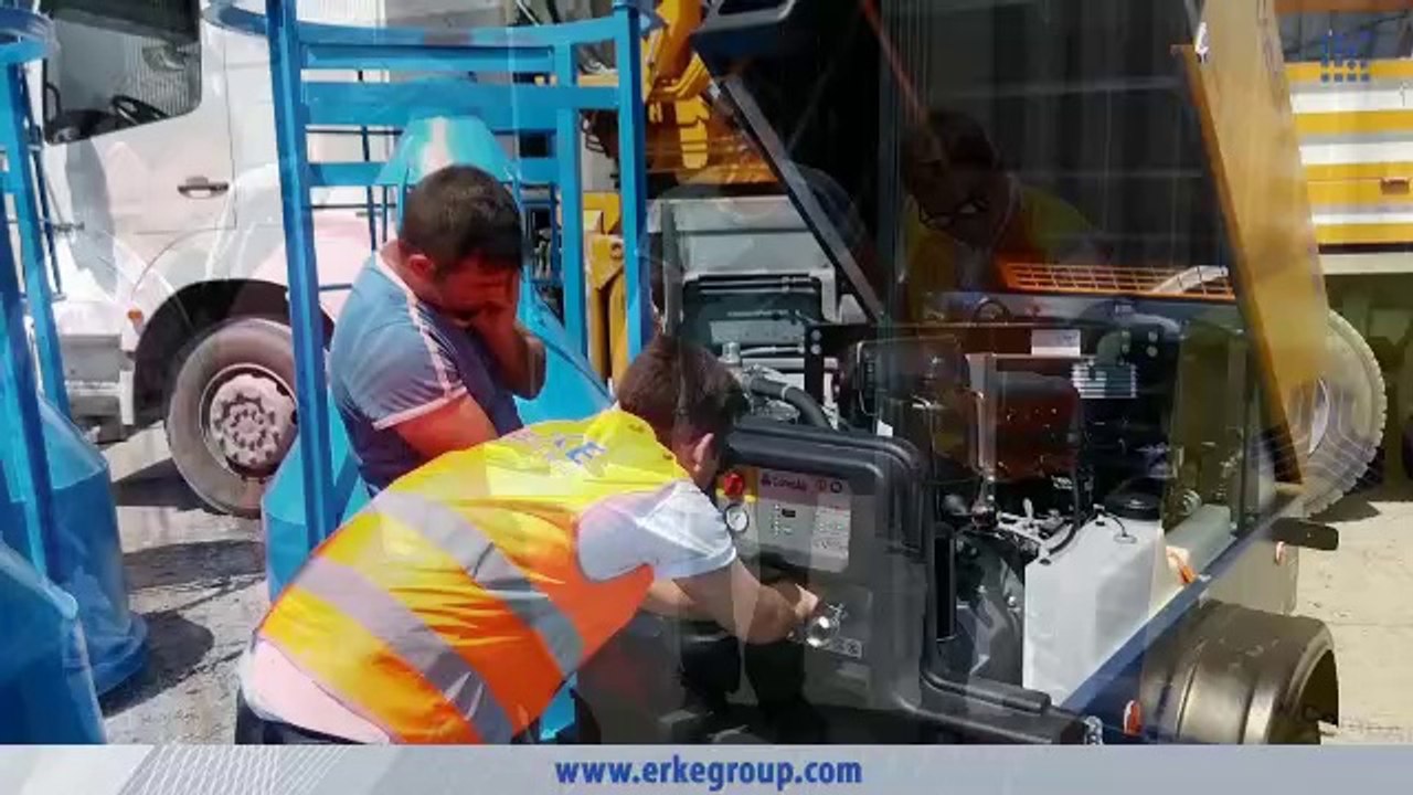 ERKE Dış Ticaret ltd., CompAir C-50 Diesel Portable Compressor - Ağaoğlu İnşaat - www.erkegroup.com