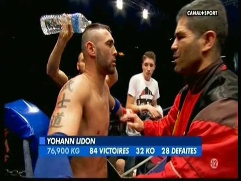 YOHAN LIDON VS IGOR DANIS (La Ligue des Gladiateurs 25.01.2014 France)