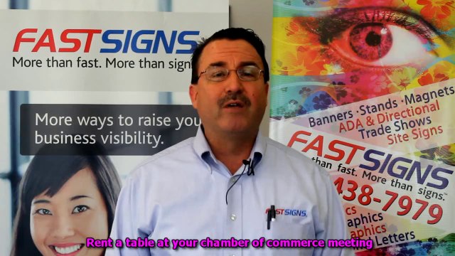 Banners, Custom Business Signs & your Chamber of Commerce