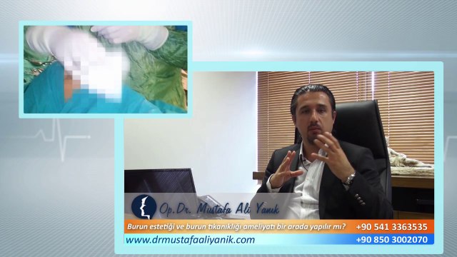 Op. Dr. Mustafa Ali Yanık burun tıkanıklığı neden olur ve burun estetiği ile birlikte düzeltilebilir mi ?