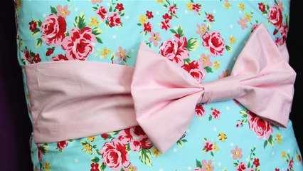 How To Make a Bow Cushion Cover