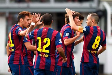 Em amistoso, Barça não economiza e faz 6 a 0