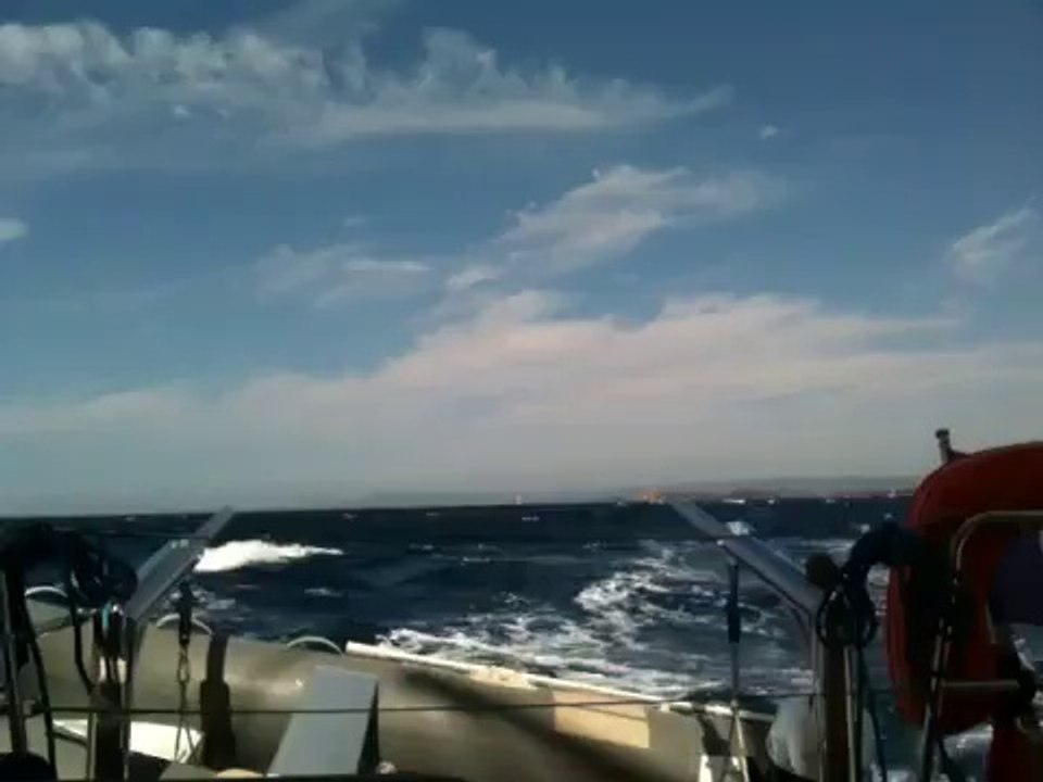 Grand largue Bord à bord