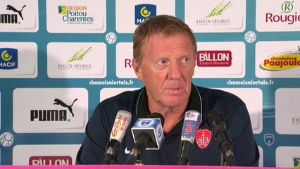 Réaction d'Alex Dupont après Niort - Brest