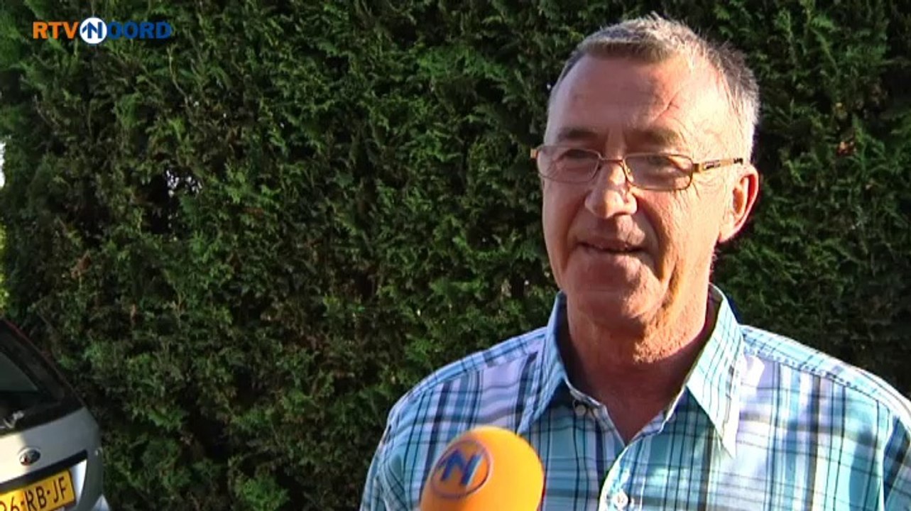 Direct na de beving even om het huis heen - RTV Noord