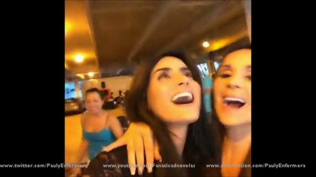 Palabras de Catherine Siachoque y Paola Nuñez en la ultima escenas Grabada por Pao en Reina De Corazones By @PaulyEnfermera