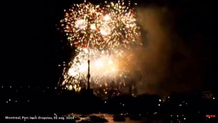 Focuri de artificii - Spectacol FINAL - 02 aug. 2014