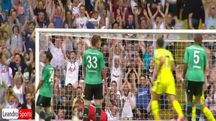 Tottenham vs Schalke (2-1), Goals & Full Highlights - Friendly 8.9.2014