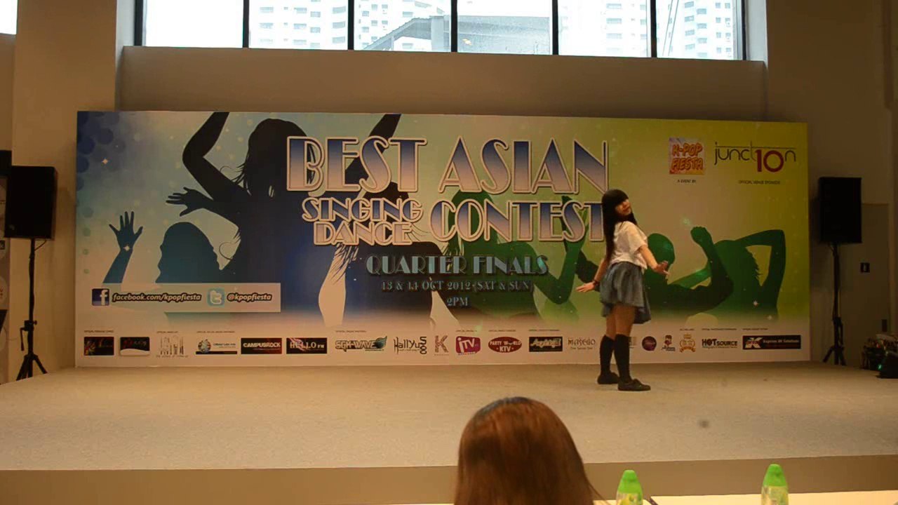 【Jasmine】 Best Asian Dance Competition-Quarter Final(13-10-2012) 【踊ってみた】
