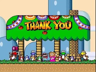 Super Mario World Ending