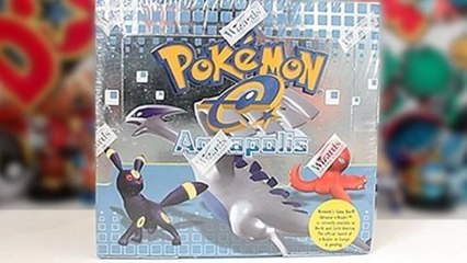 Opening A E Series Aquapolis Booster Box!! Part 1