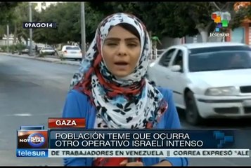 Gazatíes se escurren entre el fuego "hasta que retorne lo peor"