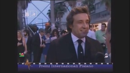Breve intervista di Flavio Insinna ai Premi Flaiano (Rete 8)