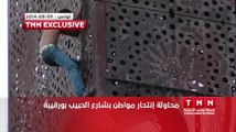 محاولة إنتحار مواطن بشارع الحبيب بورقيبة