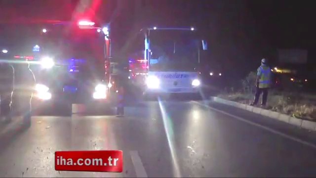 Otobüs şarampole yuvarlandı: 52 yaralı