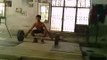 young weightlifter pakistani BABU 90 KG SNATCH