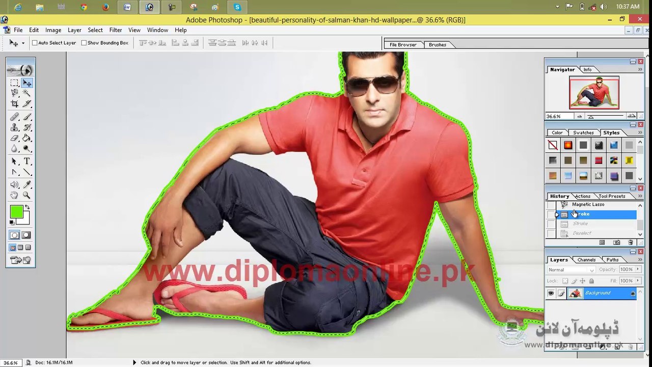 Adobe Photoshop 7.0 Lesson 23
