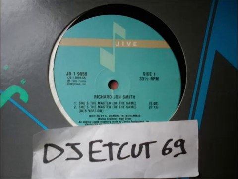 RICHARD JON SMITH -SHE'S THE MASTER(OF THE GAME)(DUB VERSION)(RIP ETCUT)JIVE REC 83