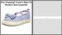 Carter's Baby-Girls Newborn Bow Espadrille Review
