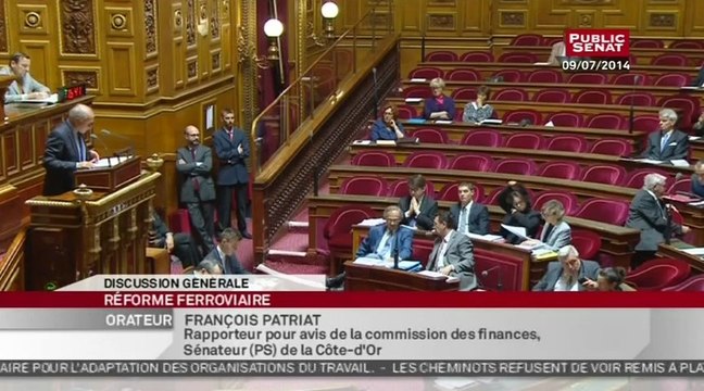 Projet de loi portant réforme ferroviaire - En séance