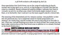 Satellite images show no activity at North Korea's nuclear test site 38 North