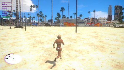 GTA ViIV on CitizenFX Multiplayer - Fun on the beach 4