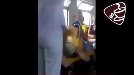 Kadının kalçasına tokat atınca