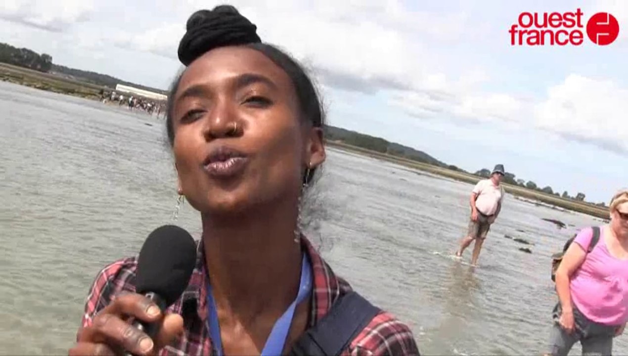 Traversées de Tatihou:  des marcheurs de Dordogne et de Madagascar